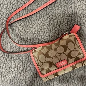 Coach new without tags handbag wallet.